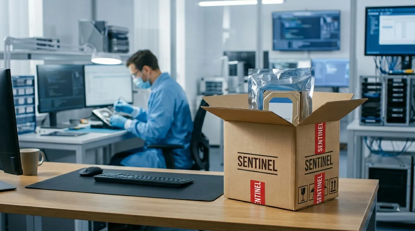 Secure data recovery lab